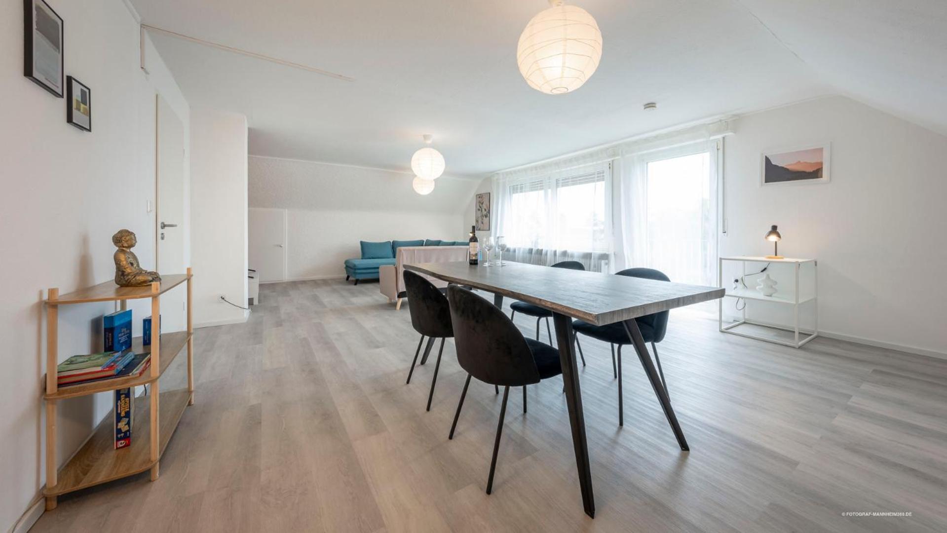 Apartment Gardendesign Boxspring 8 Pers Zwischen Heidelberg Und Mannheim Edingen-Neckarhausen