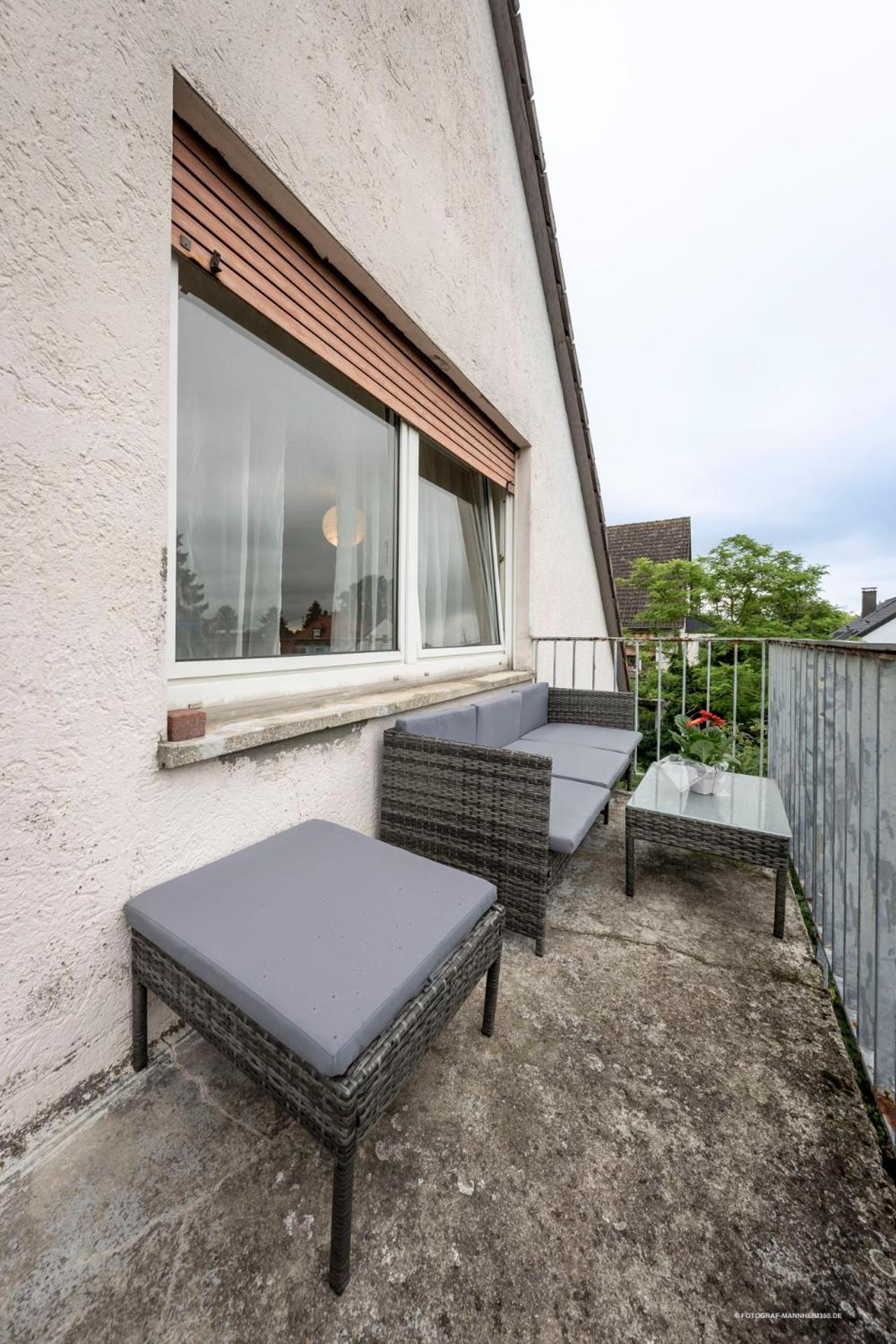 Gardendesign Boxspring 8 Pers Zwischen Heidelberg Und Mannheim Apartment Edingen-Neckarhausen